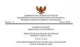 LEMBARAN KALURAHAN NO 8 TAHUN 2025 TENTANG APBKAL TAHUN 2026